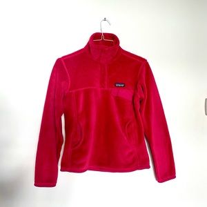 Patagonia Women's Re-Tool Snap-T Pullover Small, Portofino Pink / Rossi Pink